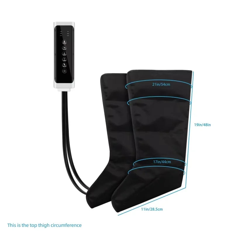 Electric Leg Massager Air Compression Thigh Calf Relaxation