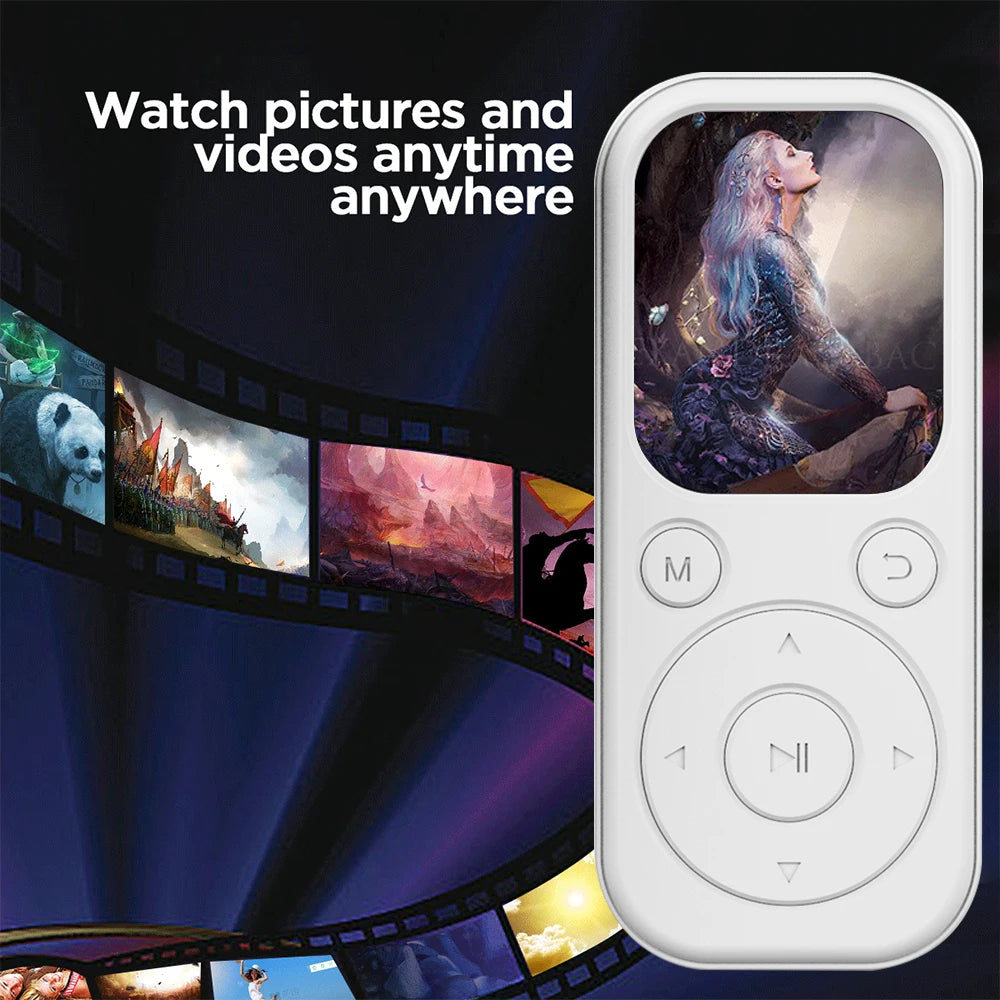 Bluetooth MP3 Player 1.8 Inch Walkman FM Radio Recorder
