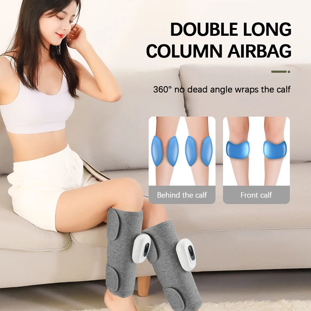 Wireless Calf Massager Air Compression Leg Muscle Relax