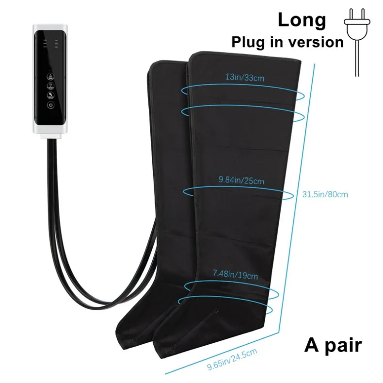Electric Leg Massager Air Compression Thigh Calf Relaxation