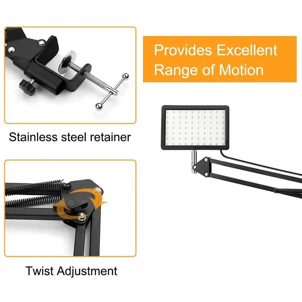 LED Photography Light Kit Tripod Studio Lighting for Video