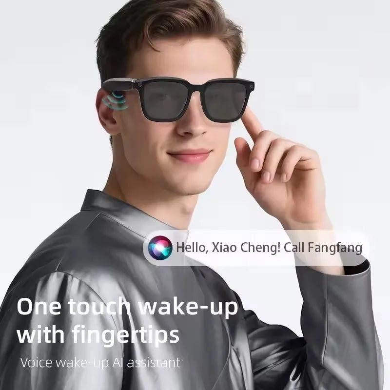Lenovo AI Smart Glasses 4K Camera Translation Bluetooth