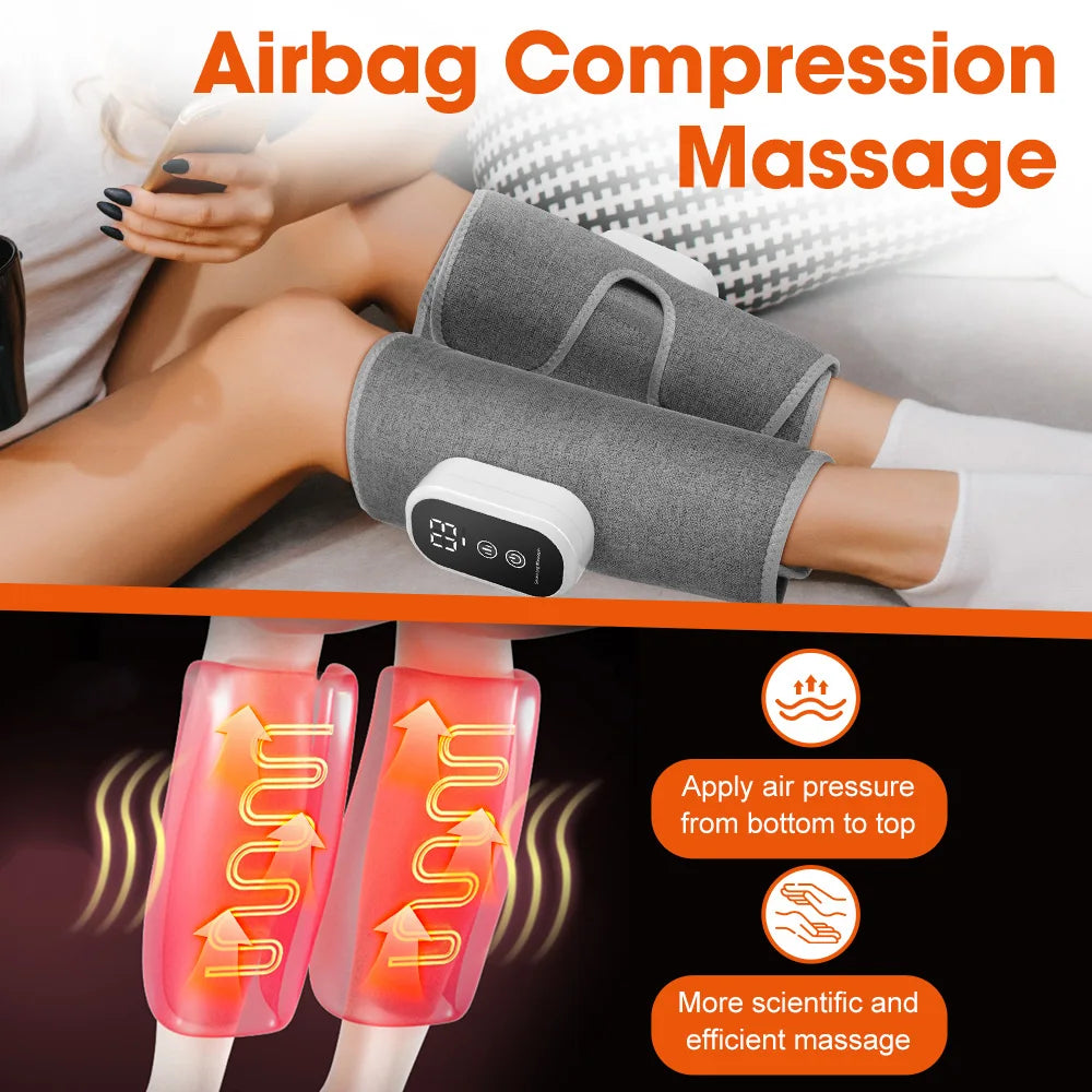 Wireless Calf Massager Air Compression Leg Muscle Relax
