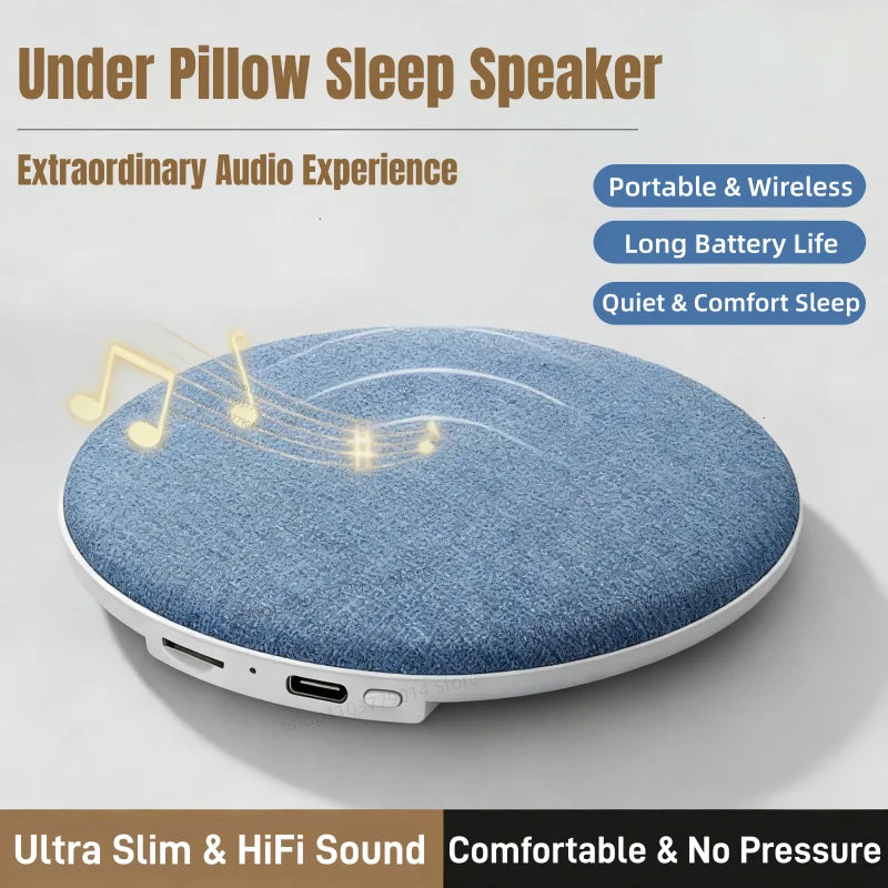 Under Pillow Sleep Speaker Bone Conduction Sound Machine