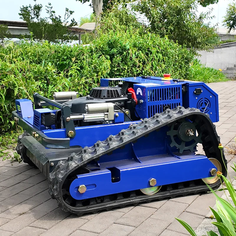 Remote-Controlled Lawn Mower All-Terrain Zero-Turn Robot
