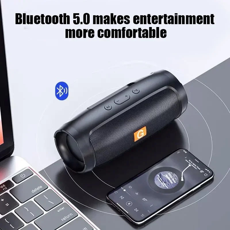 Portable Bluetooth Speaker Waterproof Outdoor Subwoofer