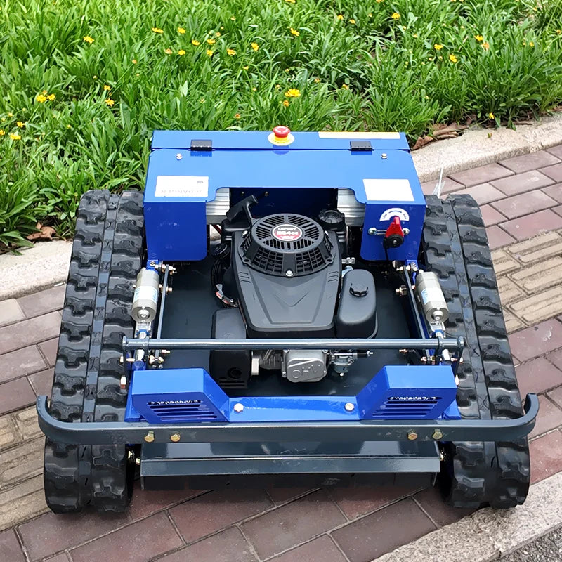 Remote-Controlled Lawn Mower All-Terrain Zero-Turn Robot