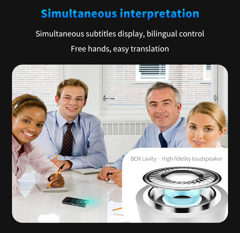 AI Language Translator Device 138 Languages Real-Time Voice