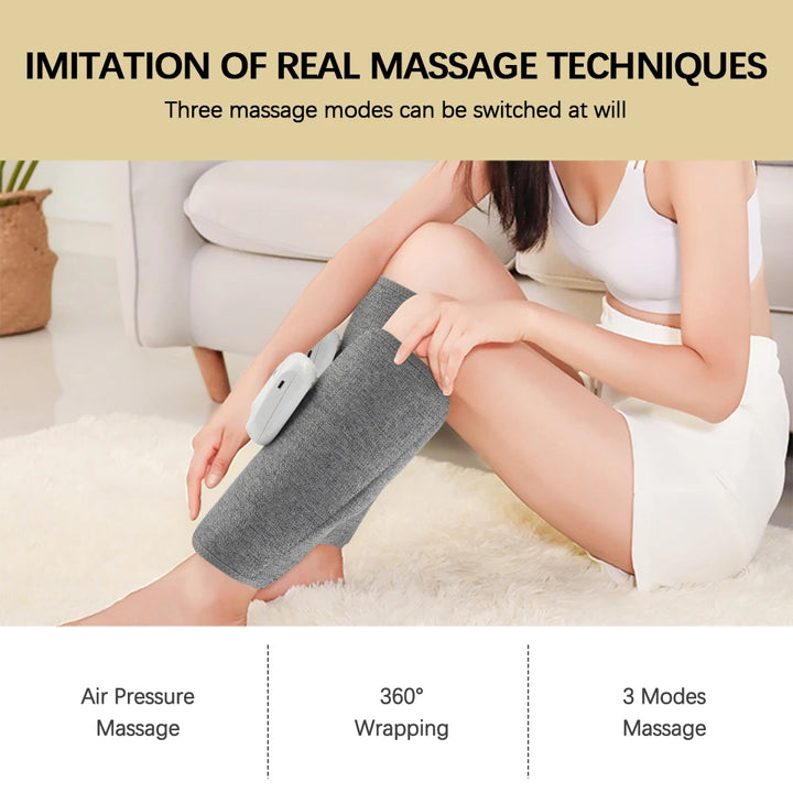 Wireless Calf Massager Air Compression Leg Muscle Relax