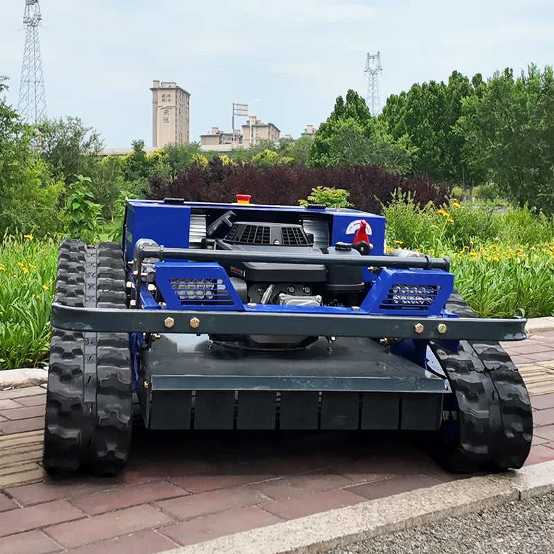 Remote-Controlled Lawn Mower All-Terrain Zero-Turn Robot