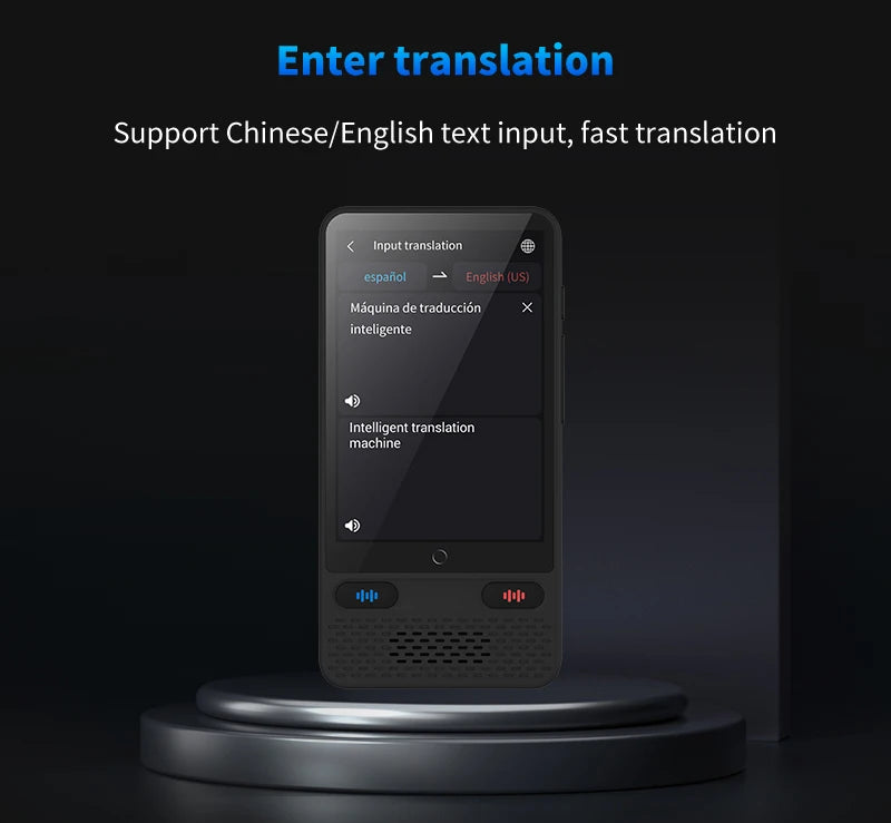 AI Language Translator Device 138 Languages Real-Time Voice
