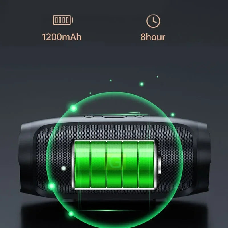 Portable Bluetooth Speaker Waterproof Outdoor Subwoofer