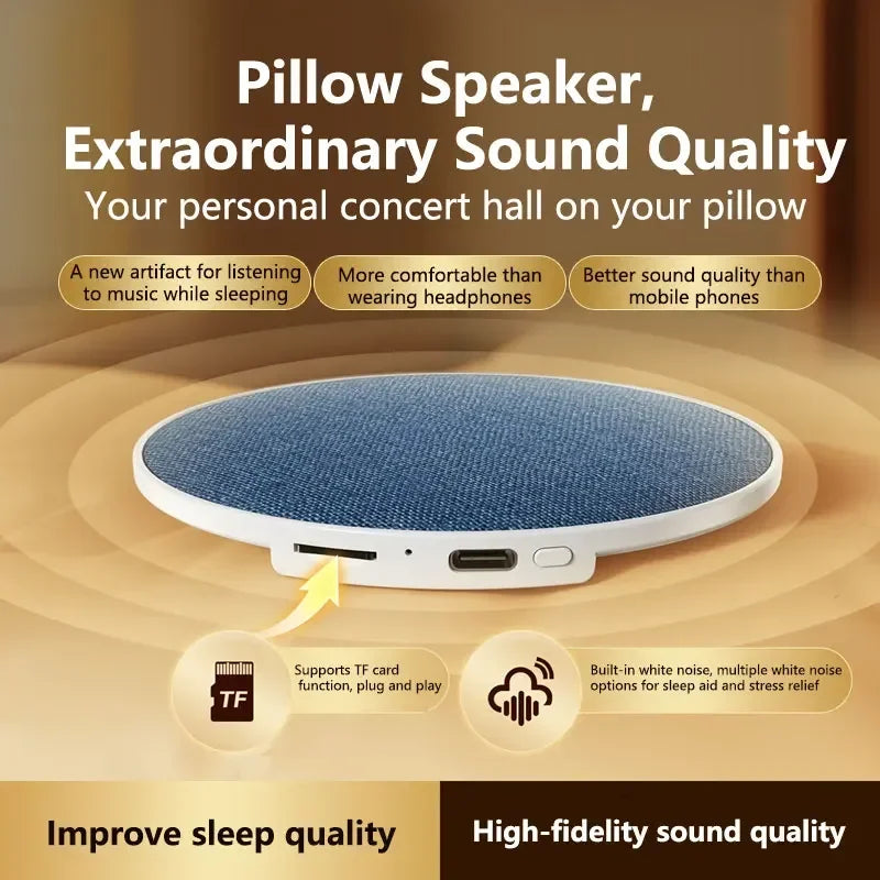 Under Pillow Sleep Speaker Bone Conduction Sound Machine