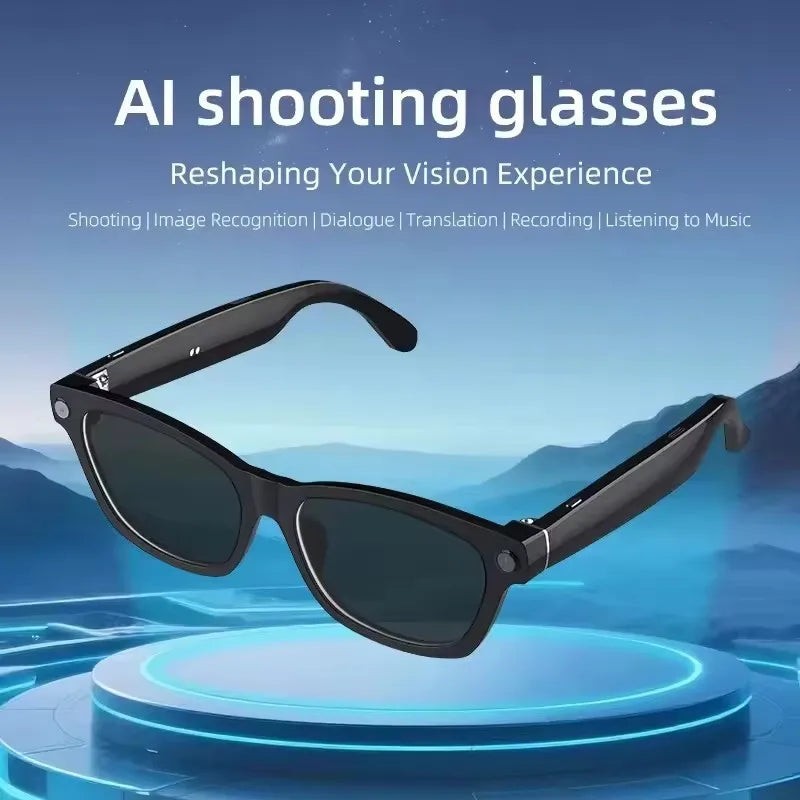 Lenovo AI Smart Glasses 4K Camera Translation Bluetooth