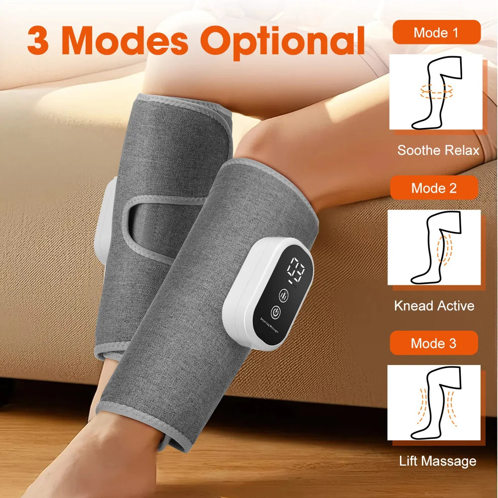Wireless Calf Massager Air Compression Leg Muscle Relax