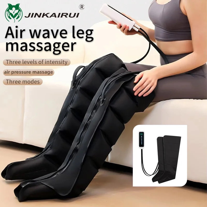 Electric Leg Massager Air Compression Thigh Calf Relaxation
