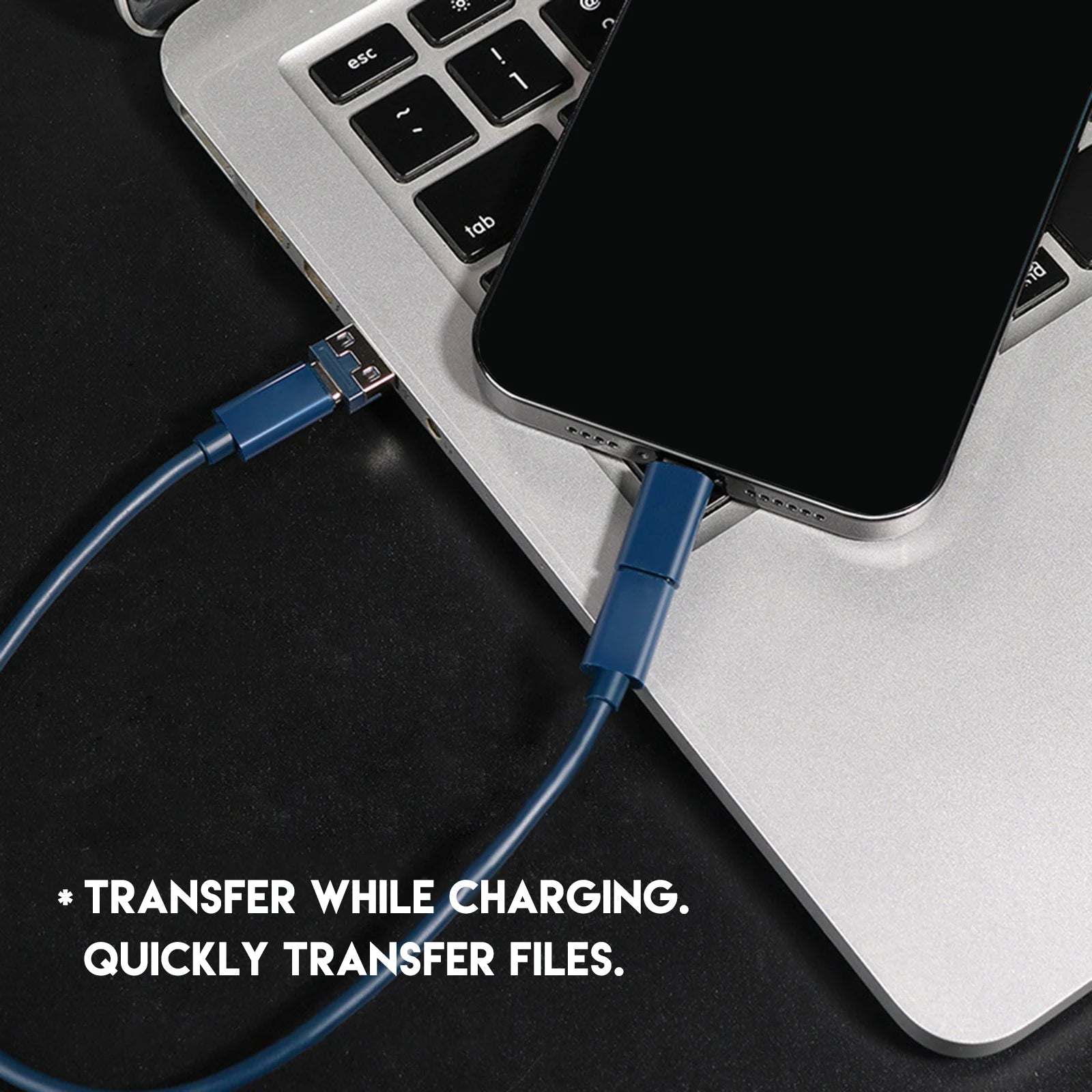 6-in-1 USB-C Fast Charging Cable Kit 60W Multiport Adapter