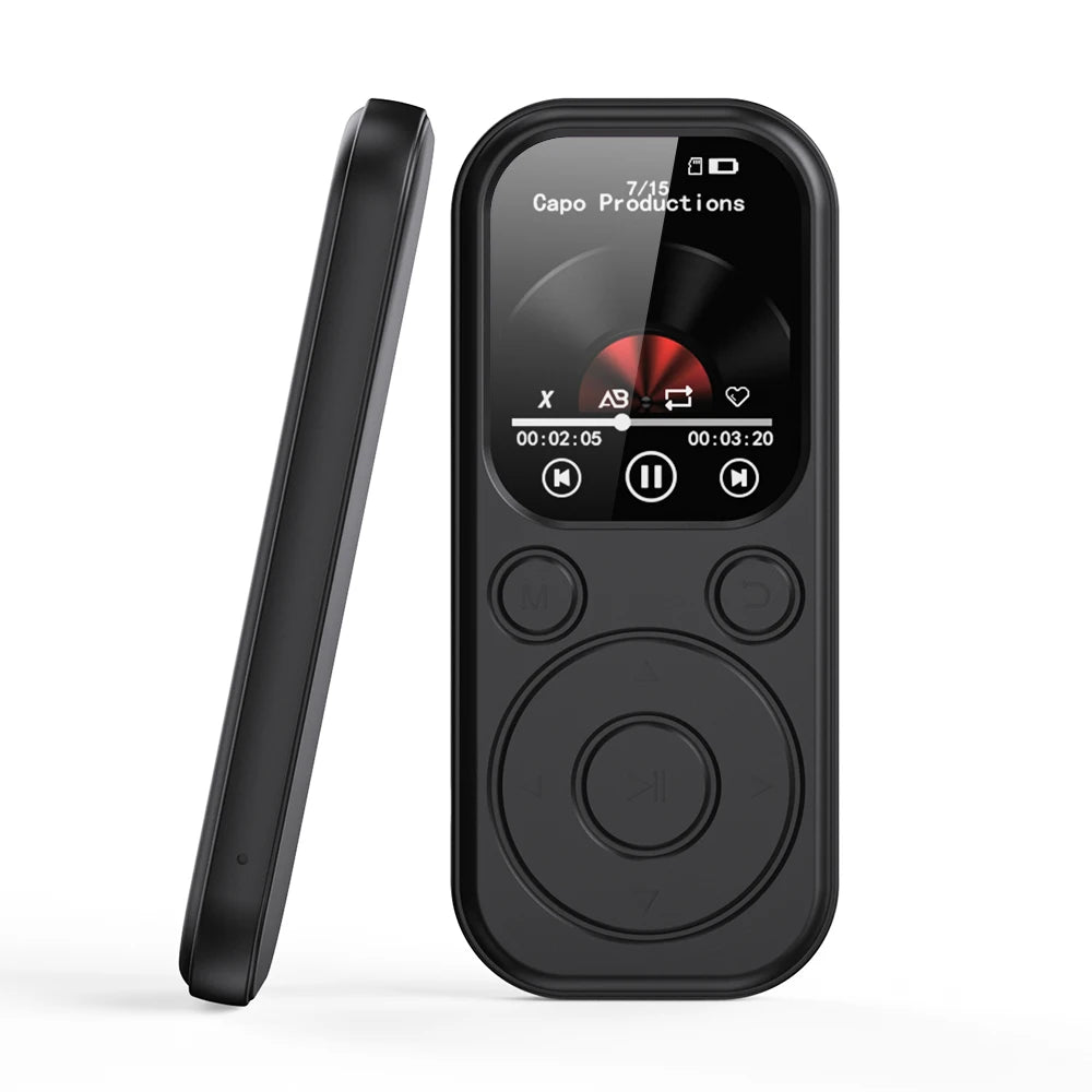 Bluetooth MP3 Player 1.8 Inch Walkman FM Radio Recorder