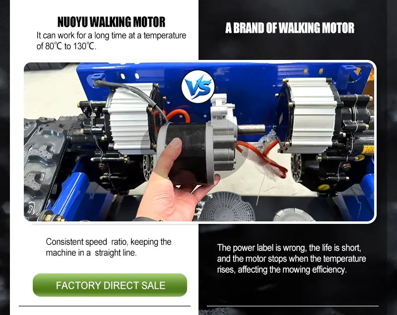 Remote-Controlled Lawn Mower All-Terrain Zero-Turn Robot