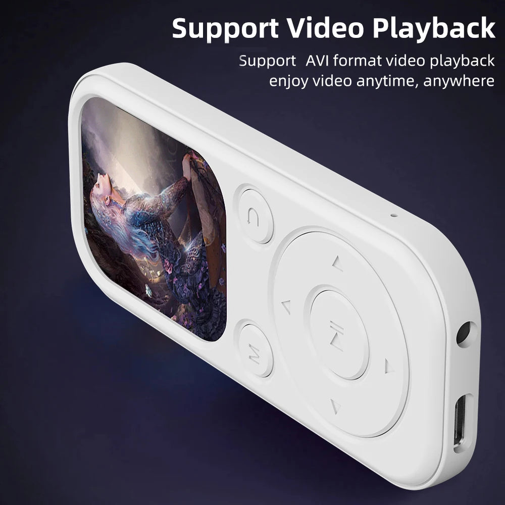 Bluetooth MP3 Player 1.8 Inch Walkman FM Radio Recorder