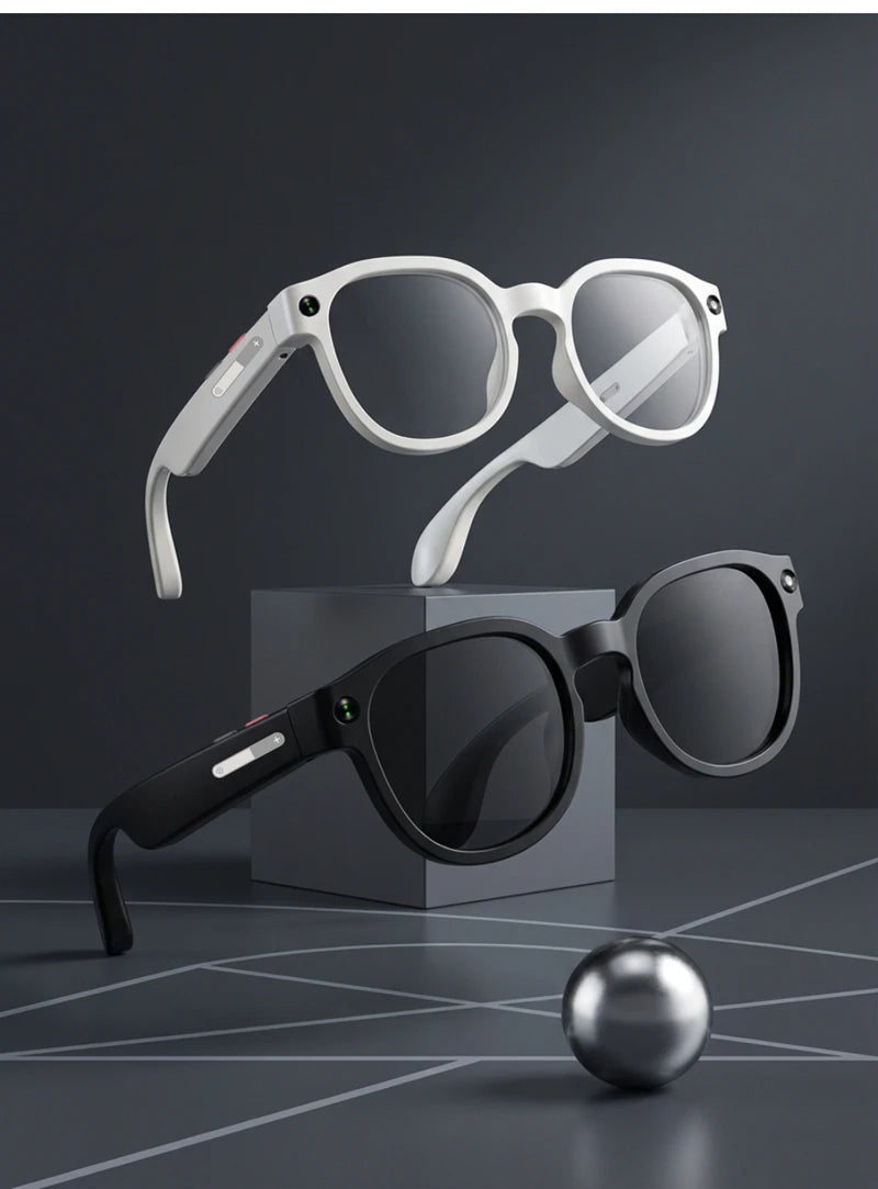 Lenovo AI Smart Glasses 4K Camera Translation Bluetooth