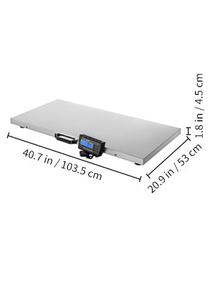 Digital Livestock Scale 1100lb Stainless Steel Pet Vet Scale