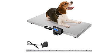 Digital Livestock Scale 1100lb Stainless Steel Pet Vet Scale